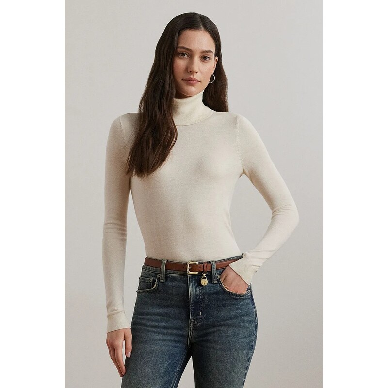 Lauren Ralph Lauren Svetr z hedvábné směsi Lauren Ralph Lauren