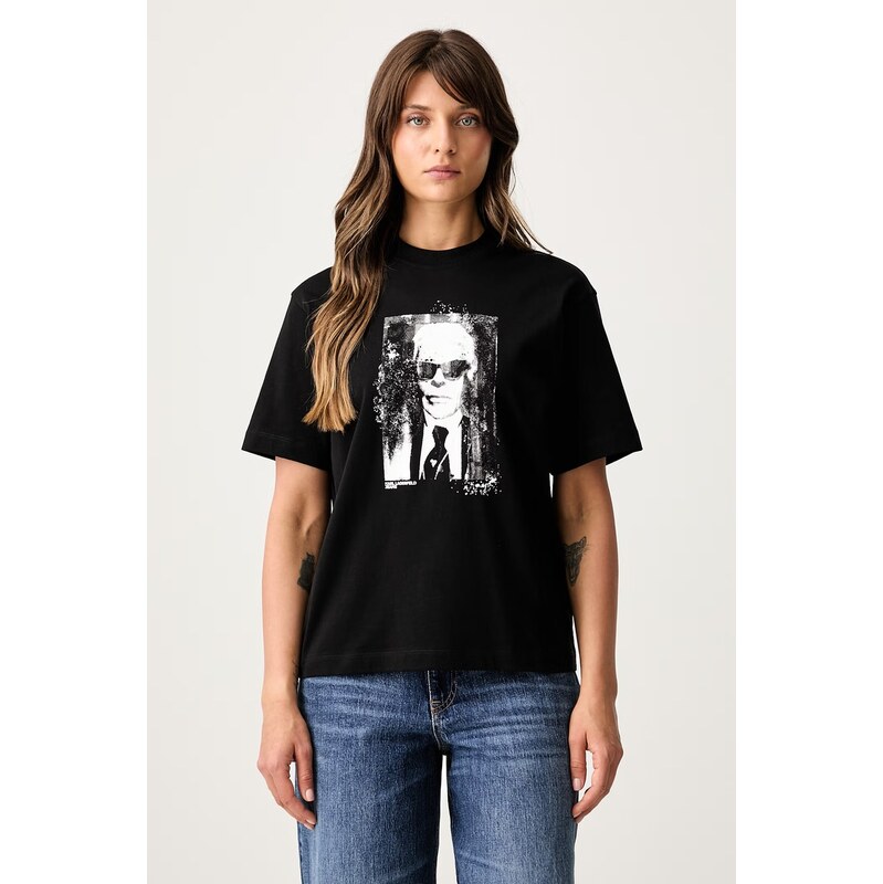 Karl Lagerfeld Jeans tričko dámské bavlněné