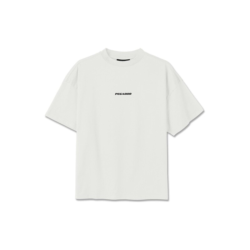 Pegador Oversized tričko Bracy bílá