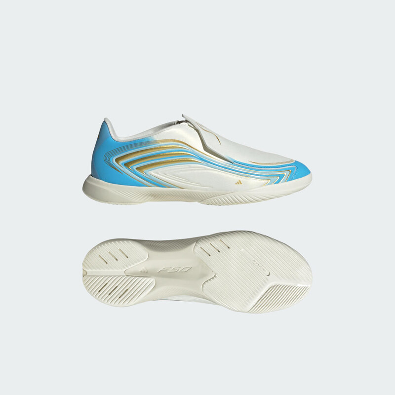 Adidas Dětské sálové fotbalové kopačky F50 Messi League bez