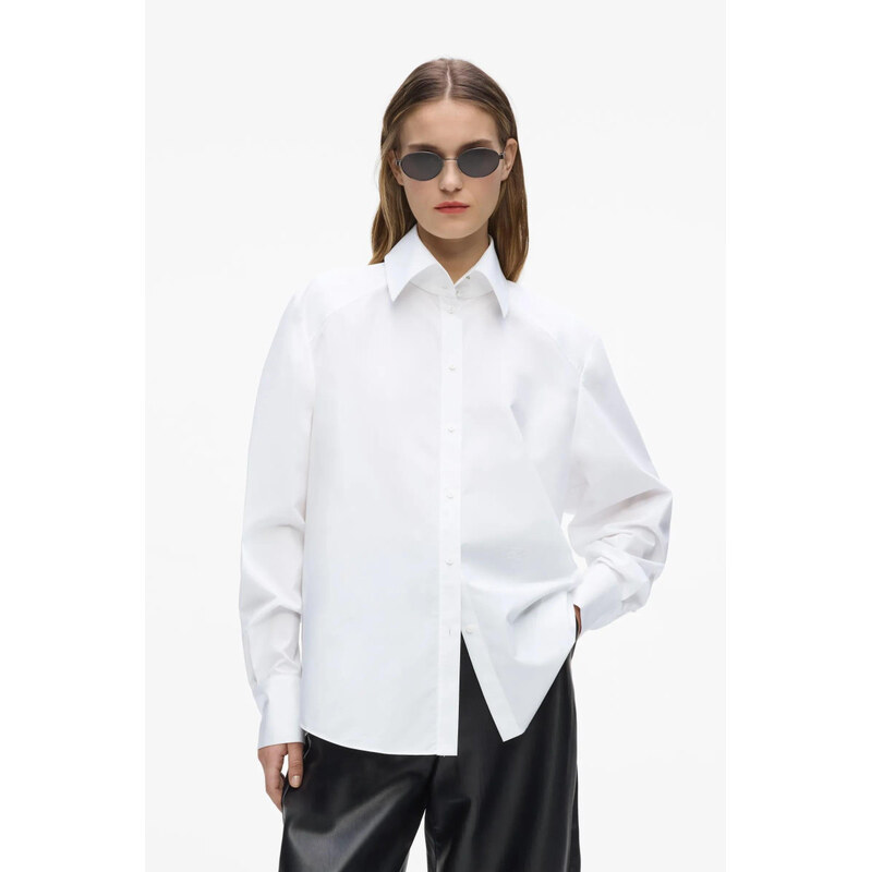 KOŠILE KARL LAGERFELD VOLUME SLEEVE POPLIN SHIRT