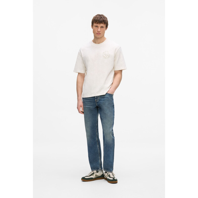 DŽÍNY KARL LAGERFELD JEANS KLJ TAPERED DENIM