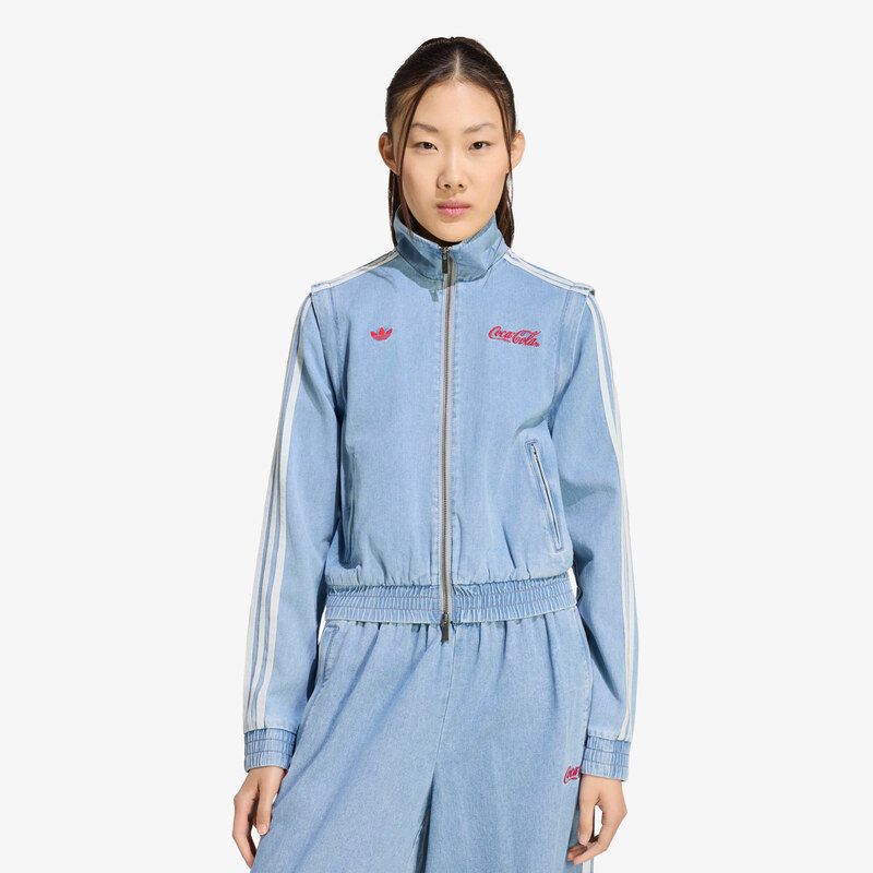 adidas Originals Bunda adidas x Coca Cola Firebird Reg Denim