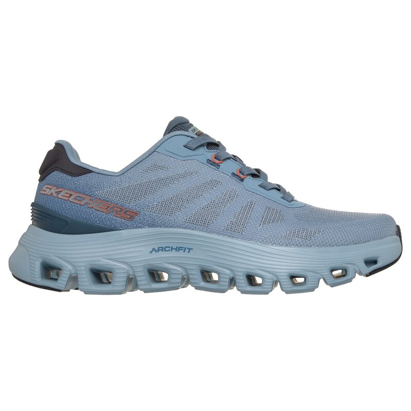 Skechers Muži Arch Fit Glide-Step Wave - Bremet Shoes v Sedá