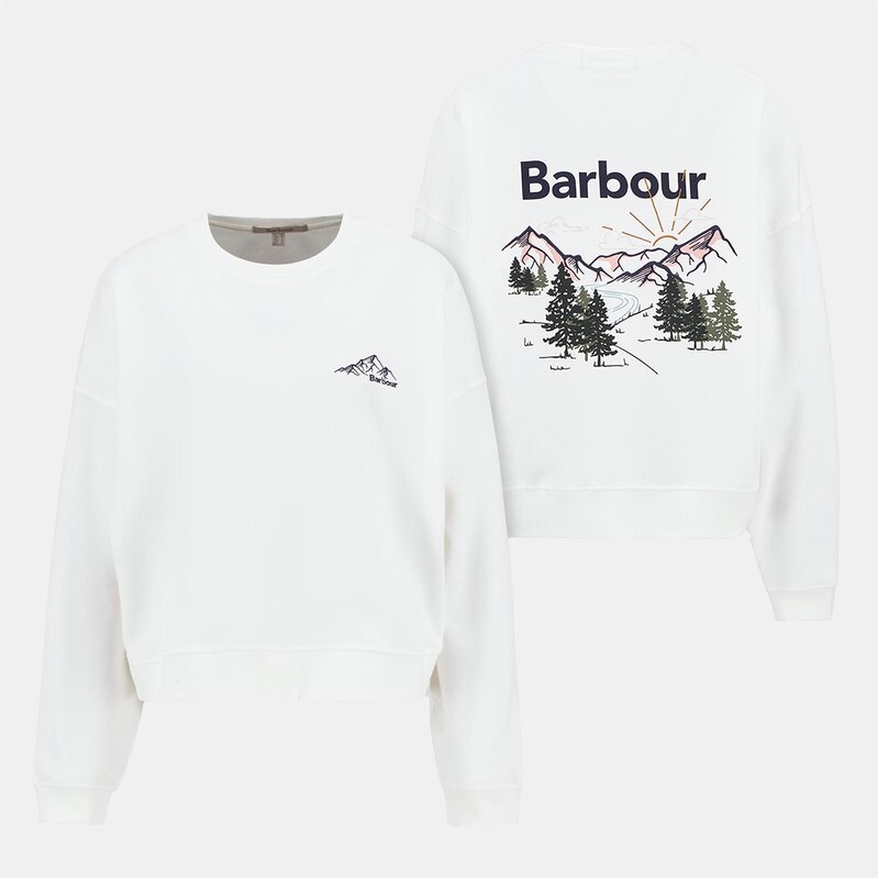 Mikina Barbour Cloud 2667074