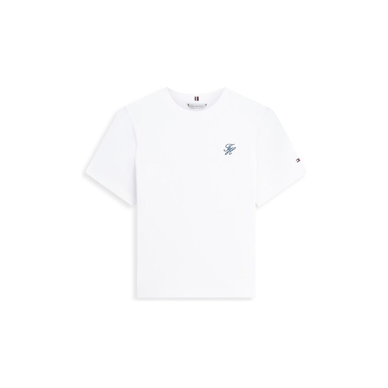 Tričko Tommy Hilfiger Ecru 5625545