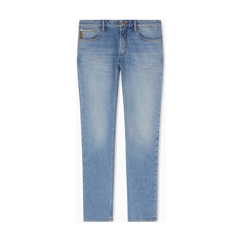 Džíny EMPORIO ARMANI Med Blue 883846