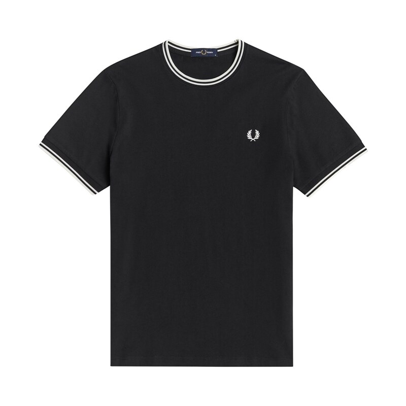 Tričko Fred Perry Black 102 5488199