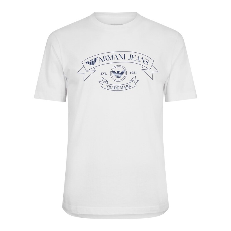 Tričko EMPORIO ARMANI Blanc 3709634