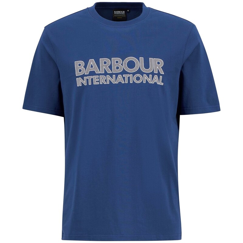 Tričko Barbour International Insignia Blue 738484
