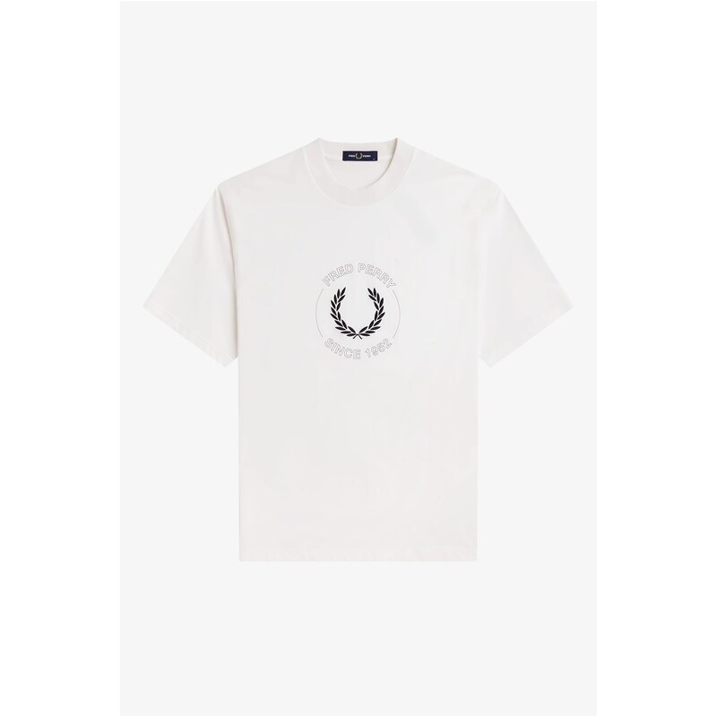 Tričko Fred Perry White 129 1041322