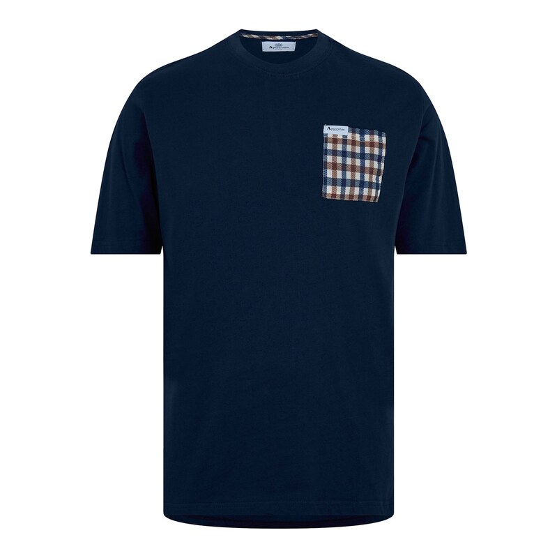 Tričko AQUASCUTUM Navy 4182142