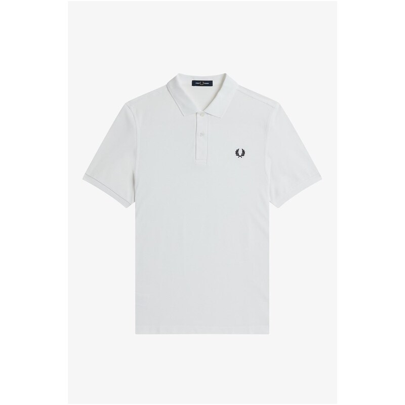 Tričko Fred Perry White 100 9852926