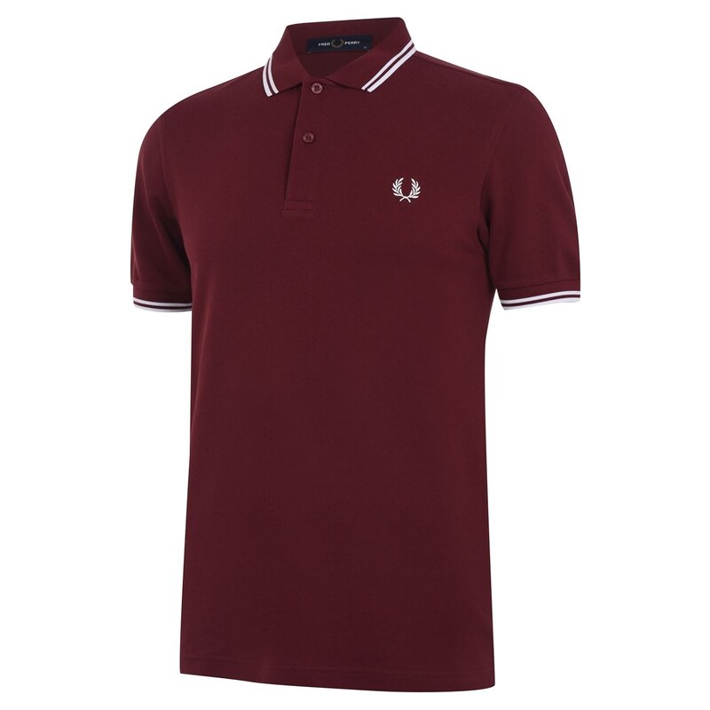 Tričko Fred Perry Oxblood 3411358
