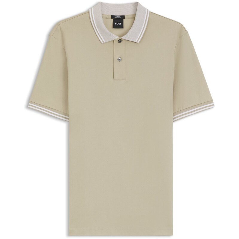 Tričko Boss Beige 286 8406108