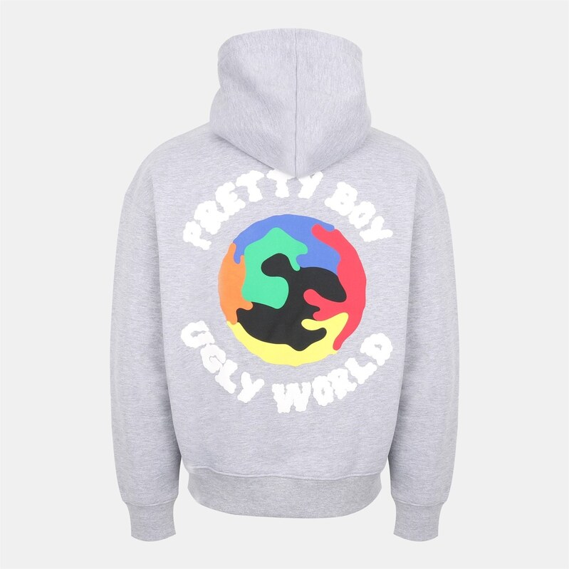 Mikina PRETTY BOY UGLY WORLD Grey 7317143