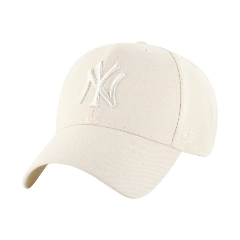 47 Brand 47 New York Yankees Snapback čepice krémová B