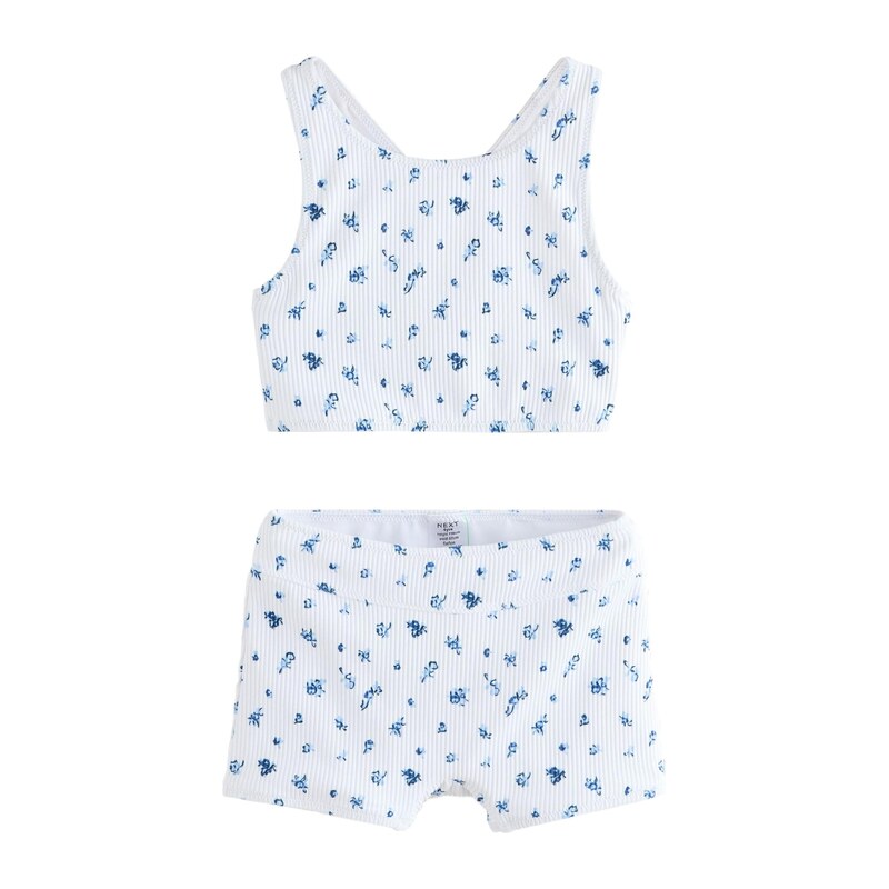 Next Bikiny modrá / bílá