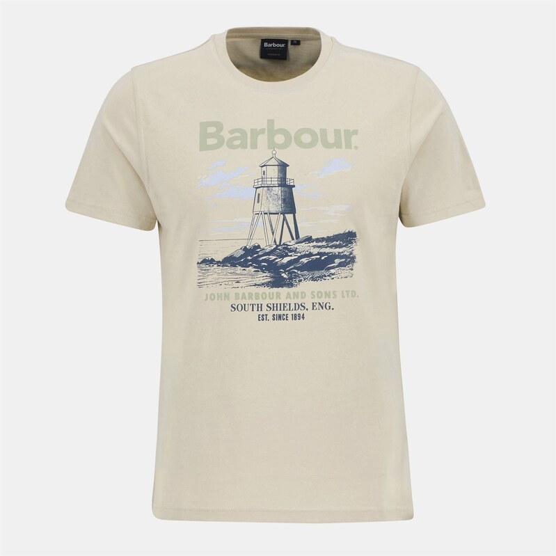 Tričko Barbour Oatmeal BE72 6104534