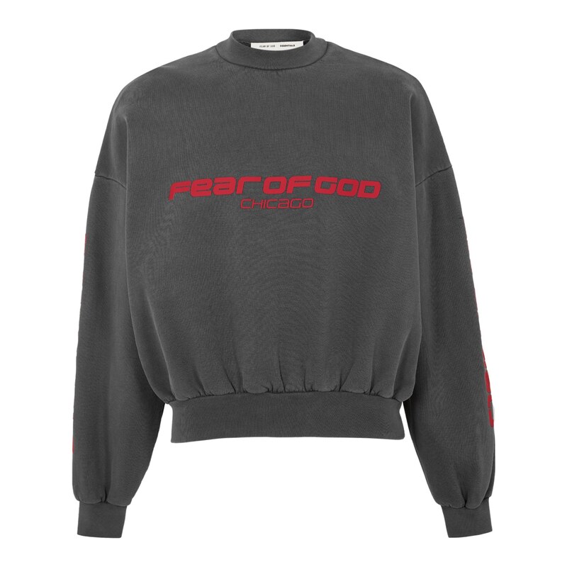 Mikina FEAR OF GOD ESSENTIALS Iron 8804225