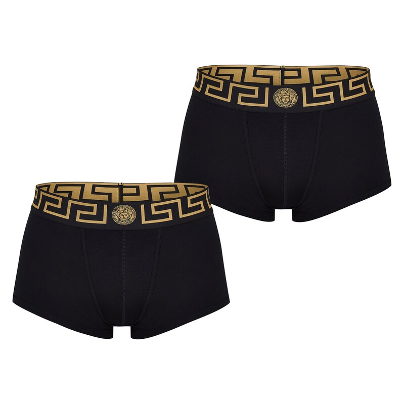 Boxerky VERSACE ICON Black A80G 209589