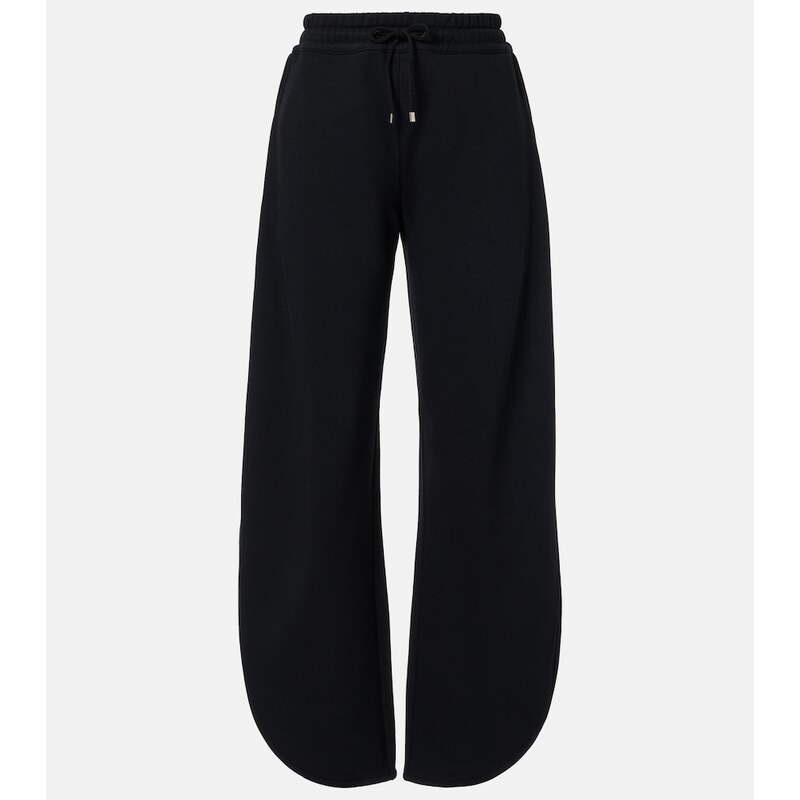 Alaia AlaÃ¯a Cotton fleece sweatpants