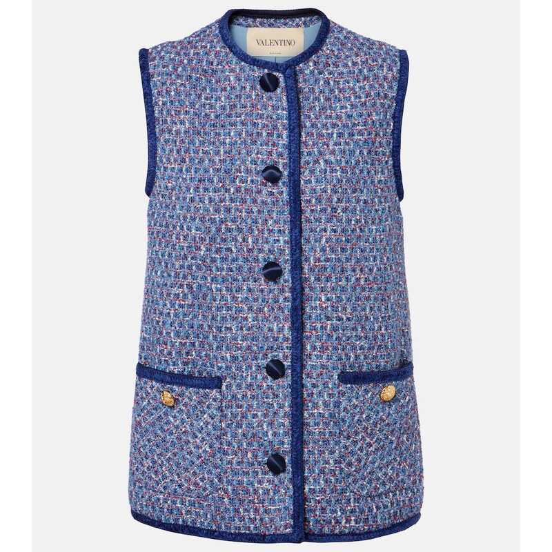 Valentino Tweed vest