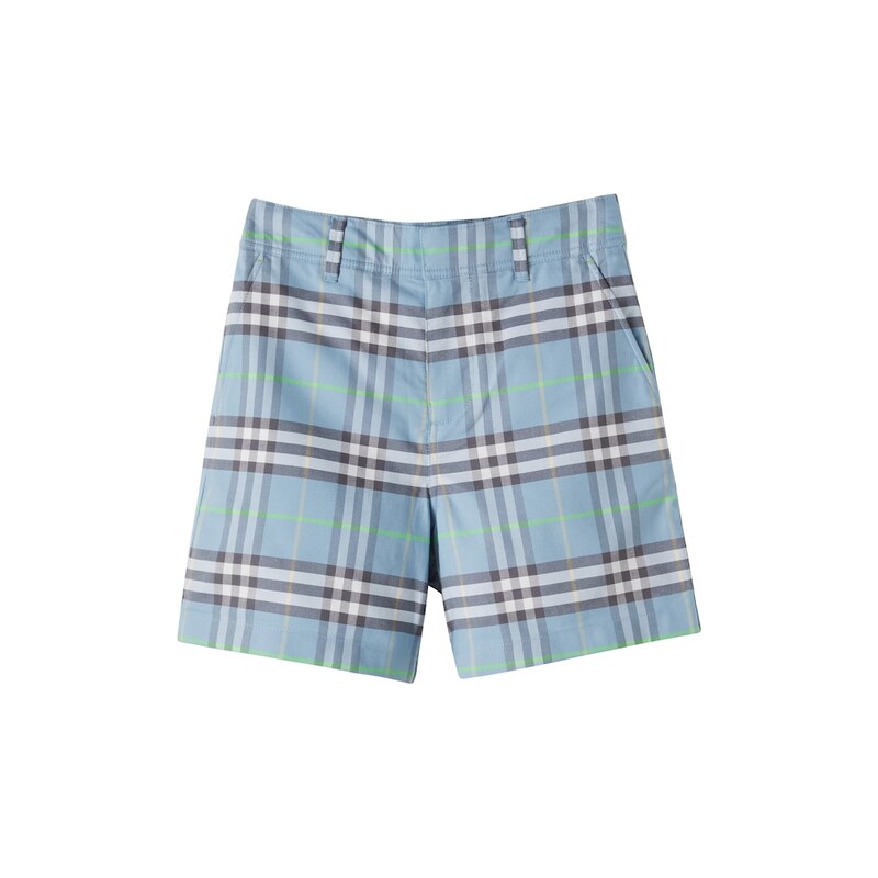 Burberry Kids Burberry Check cotton shorts