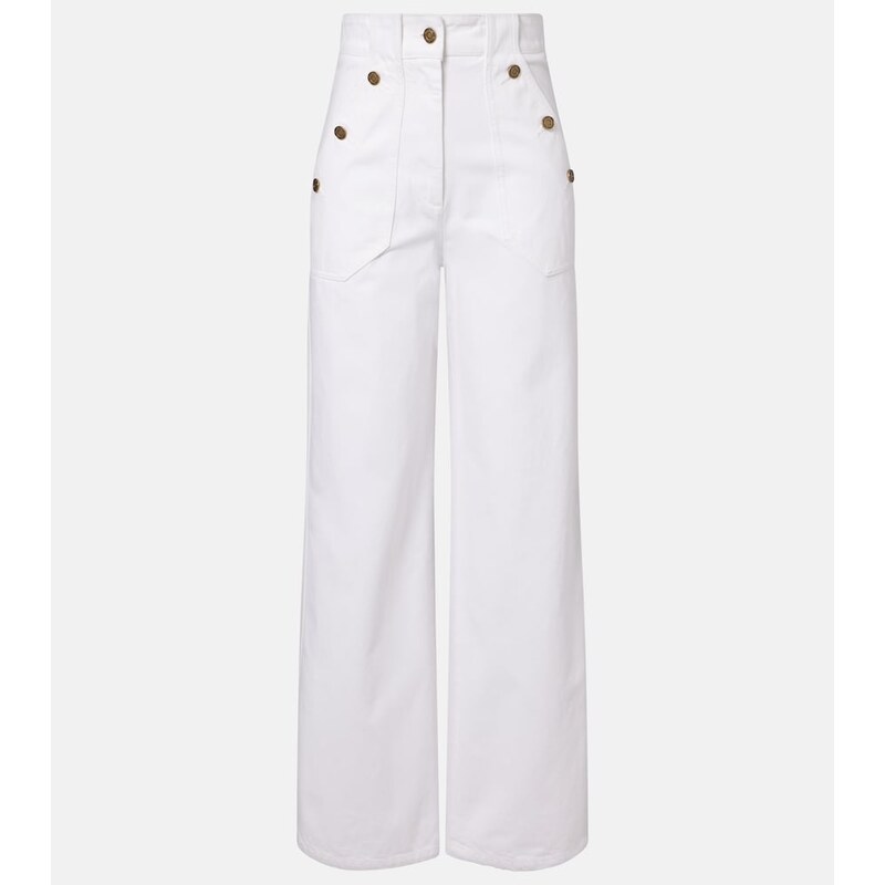 Max Mara High-rise wide-leg jeans