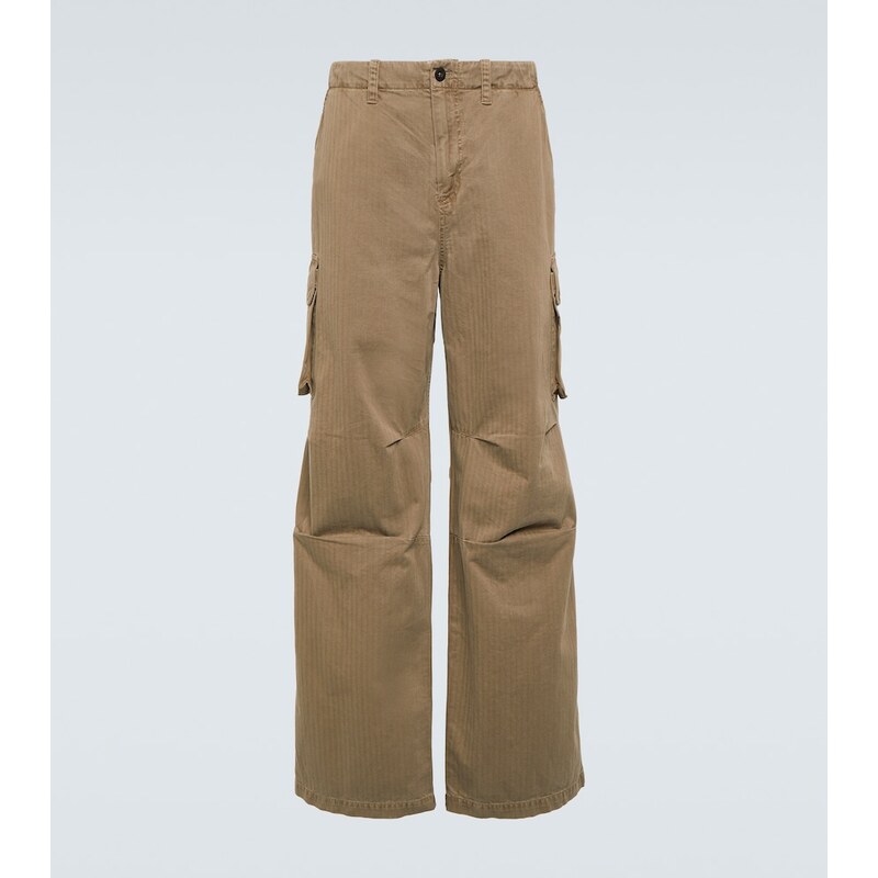 Our Legacy Mount herringbone cotton cargo pants