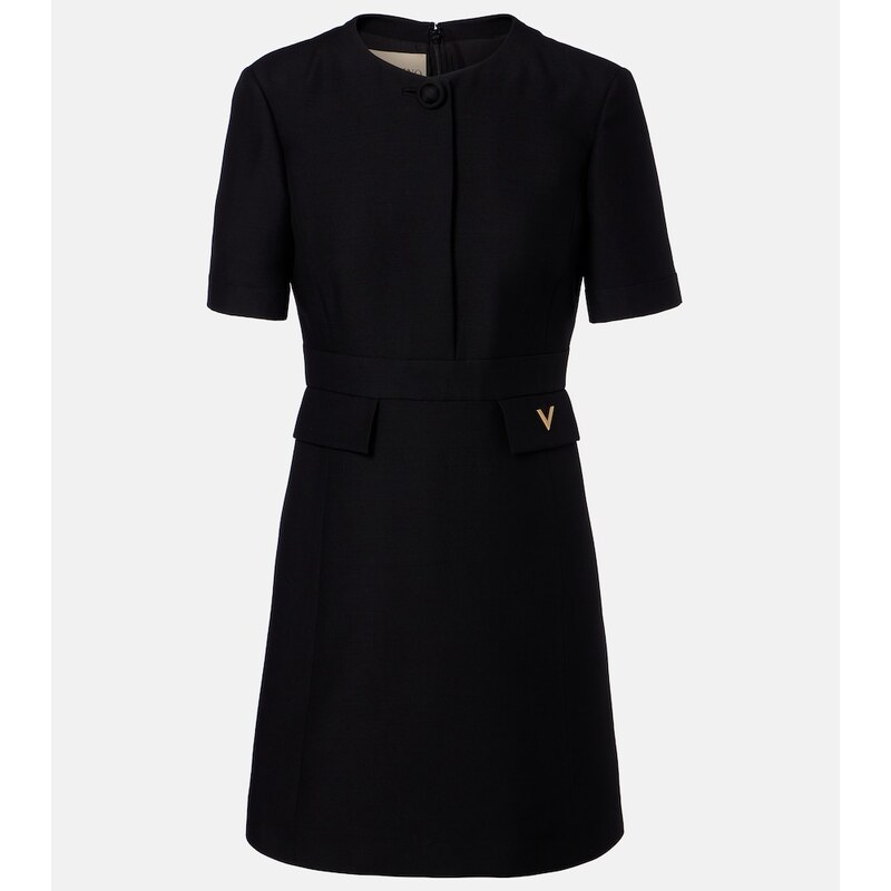 Valentino Crepe Couture VGold minidress