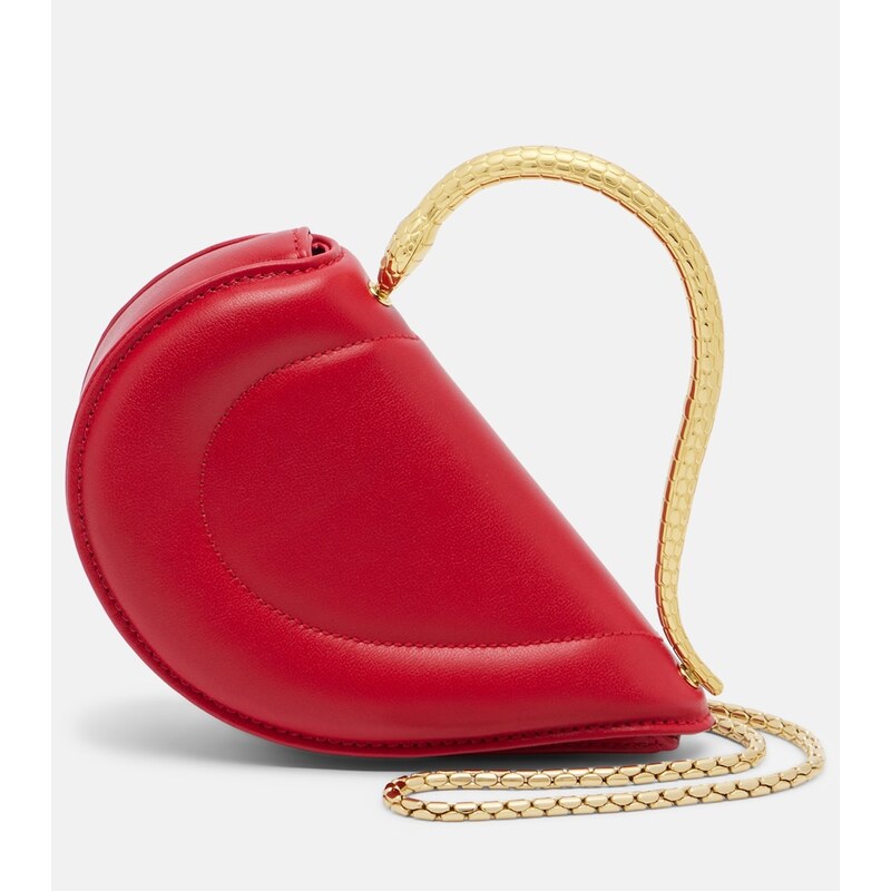 Bvlgari Serpenti Cuoricino Mini leather top-handle bag