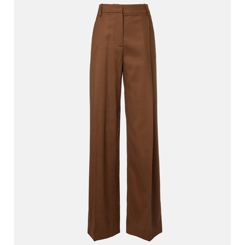 Oscar de la Renta Wool wide-leg pants