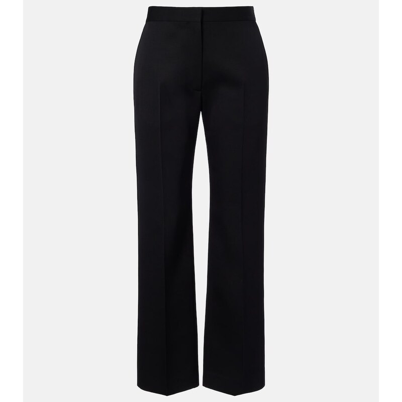 The Row Trino wool straight pants