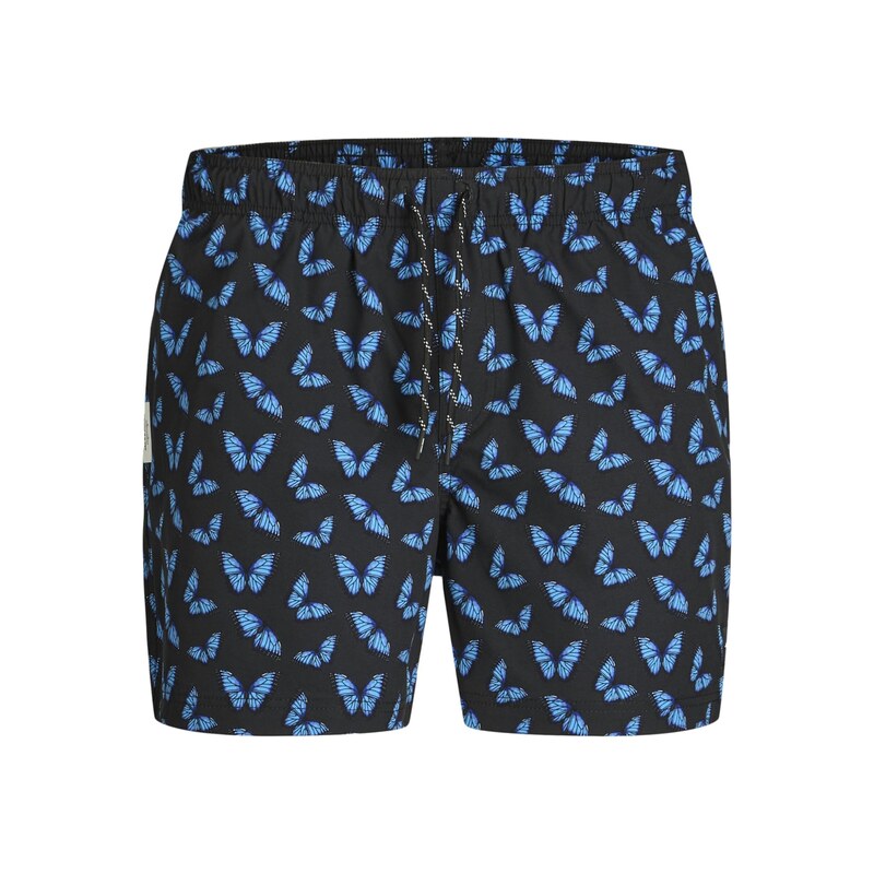 Jack & Jones Junior Plavecké šortky JJMaui modrá / světlemodrá /