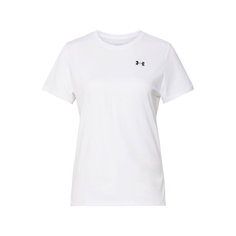 UNDER ARMOUR Funkční tričko černá / bílá