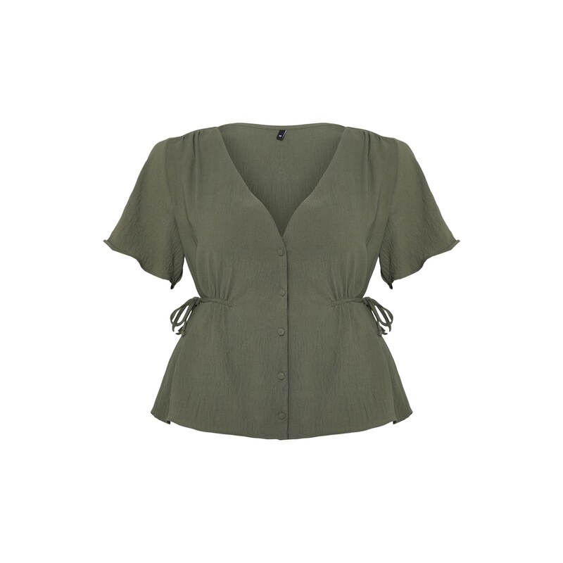 Trendyol Curve Halenka khaki