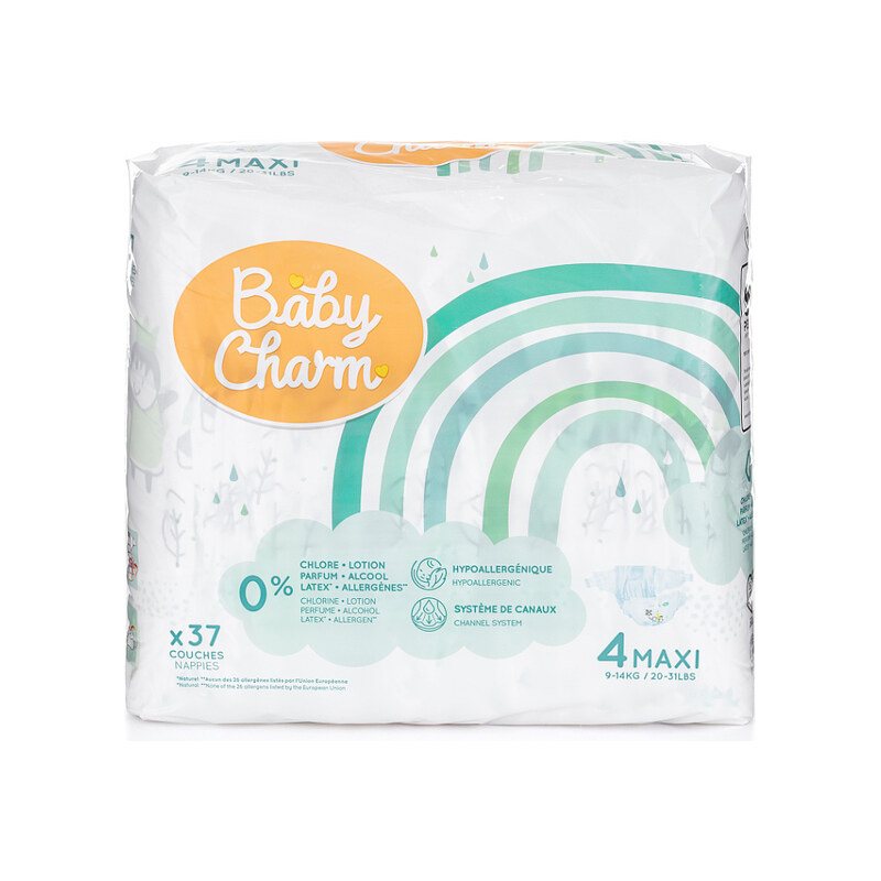 BabyCharm BABY CHARM Super Dry Flex Maxi vel. 4 pleny 7-14 kg 37