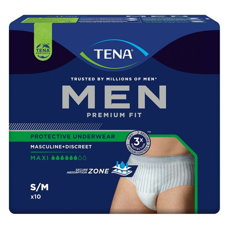 TENA Men protective underwear maxi S/M 10 kusů