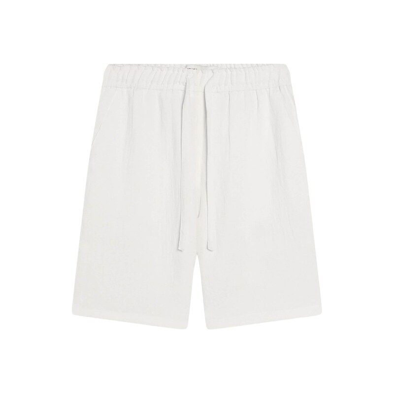 Bershka Kalhoty bílá