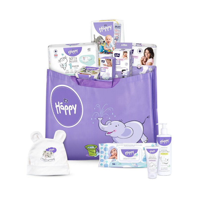 BELLA HAPPY HAPPY Porodnický balíček XL COMFORT