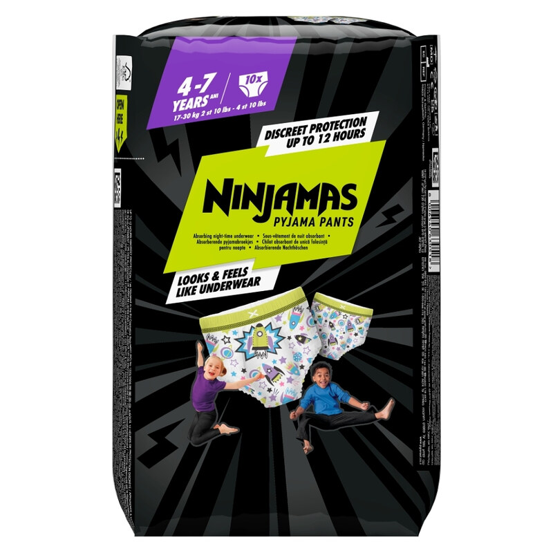 PAMPERS Ninjamas pants S7 Space 17- 30 kg 10 kusů