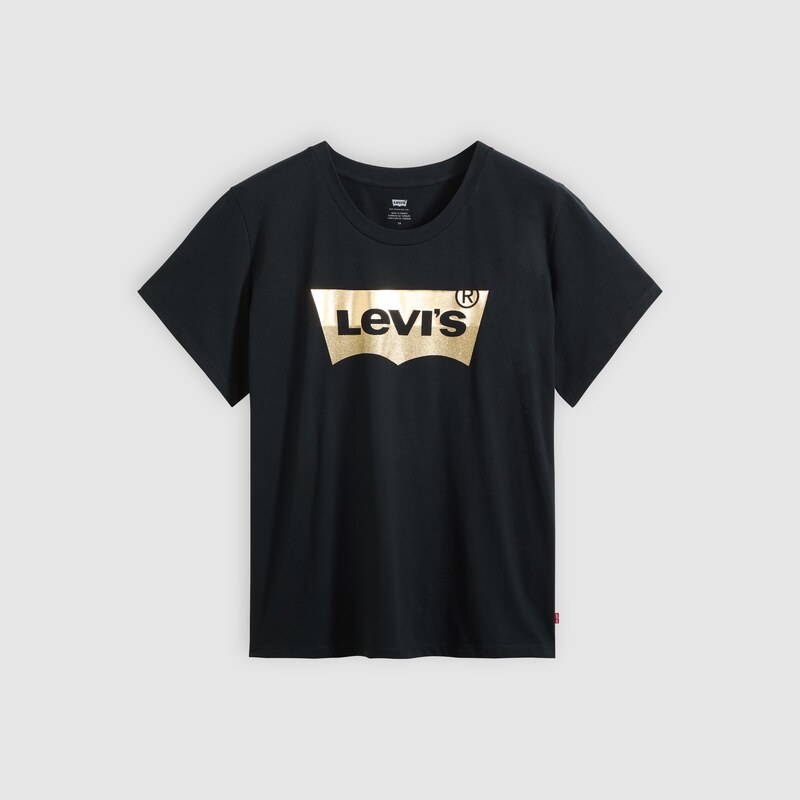 Levis Plus Tričko The Perfect zlatá / černá