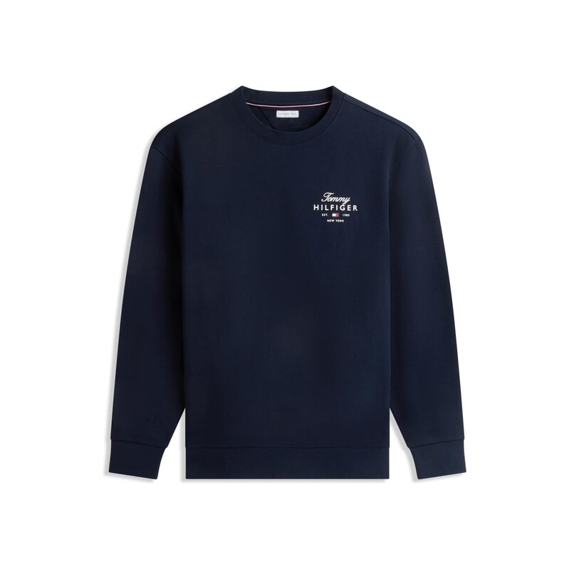 Tommy Hilfiger Big & Tall Mikina námořnická modř / bílá