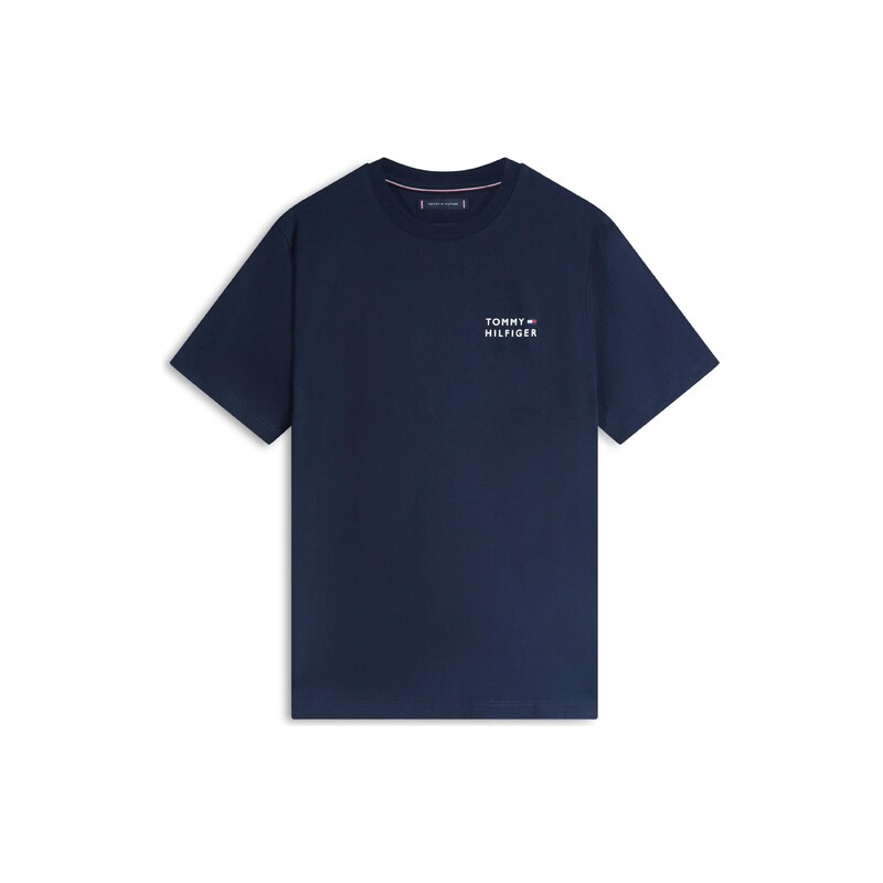 TOMMY HILFIGER Tričko BRAND LOVE námořnická modř / červená /