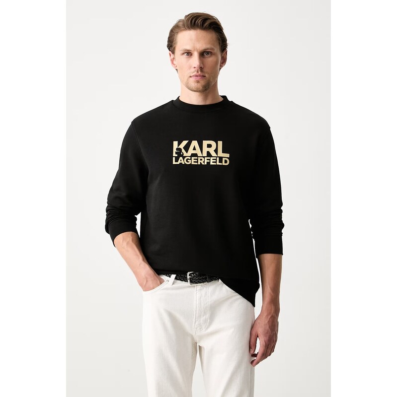 Karl Lagerfeld mikina pánská bavlněná