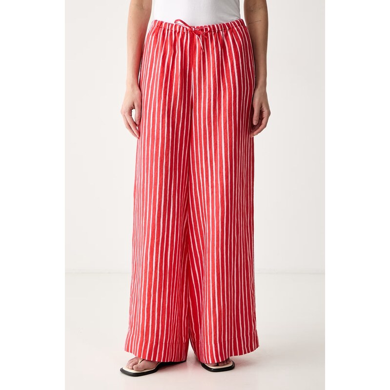 Marimekko kalhoty dámské lněné