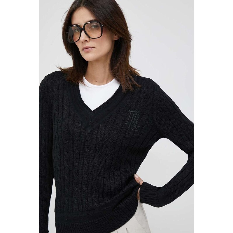 Lauren Ralph Lauren svetr dámský s bavlnou