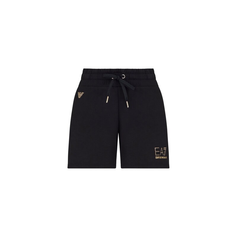 EA7 Emporio Armani Kalhoty Evolution zlatá / černá