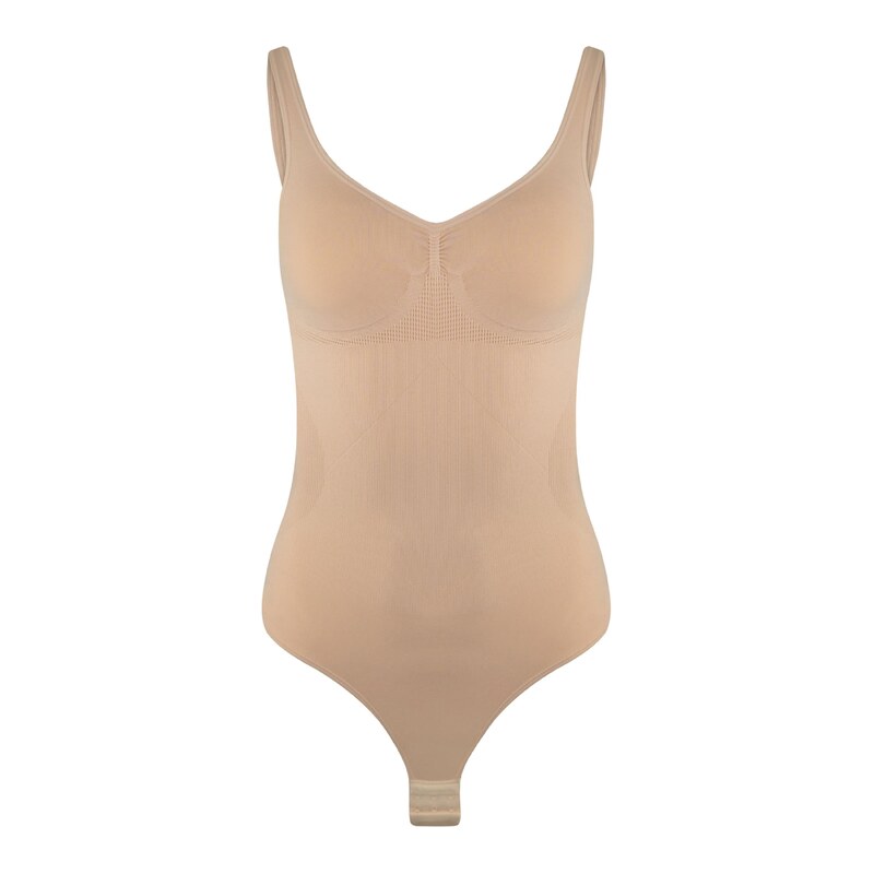 MAGIC Bodyfashion Stahovací body béžová